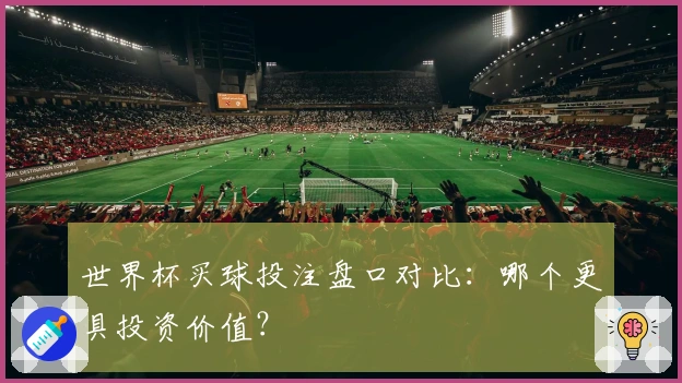 世界杯买球投注盘口对比：哪个更具投资价值？