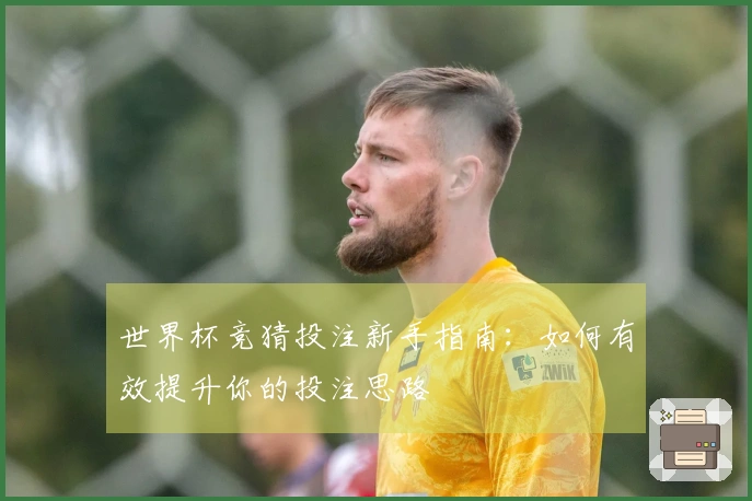 世界杯竞猜投注新手指南：如何有效提升你的投注思路