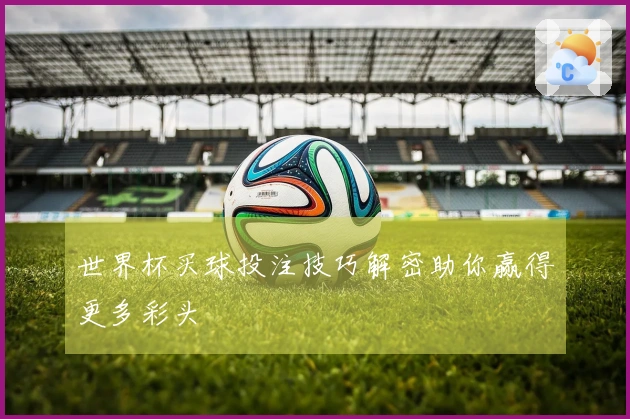 世界杯买球投注技巧解密助你赢得更多彩头